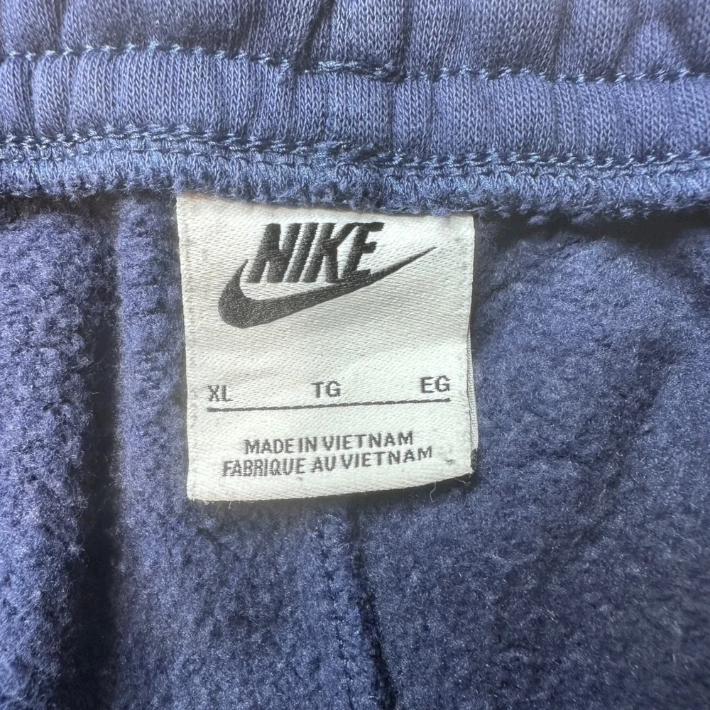 Nike Joggers Mens XL BV2671-410 Navy Blue Fleece Athletic Casual Sweatpants